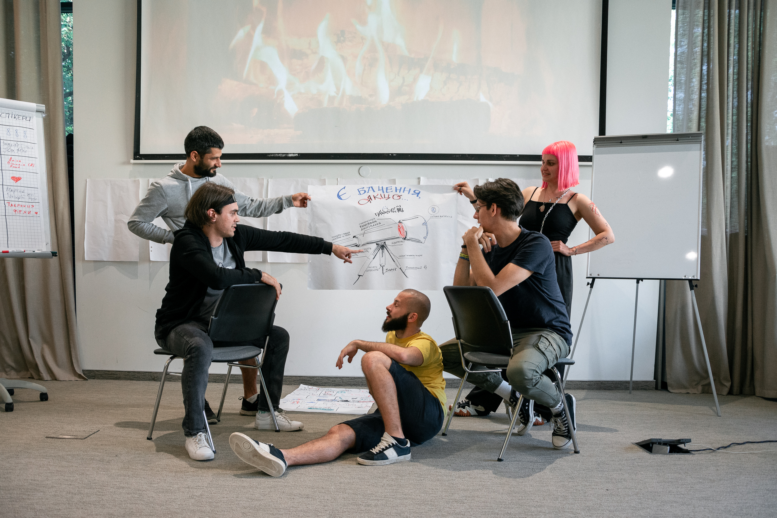 Пітчинг проєктів в рамках БУР ΛАБ